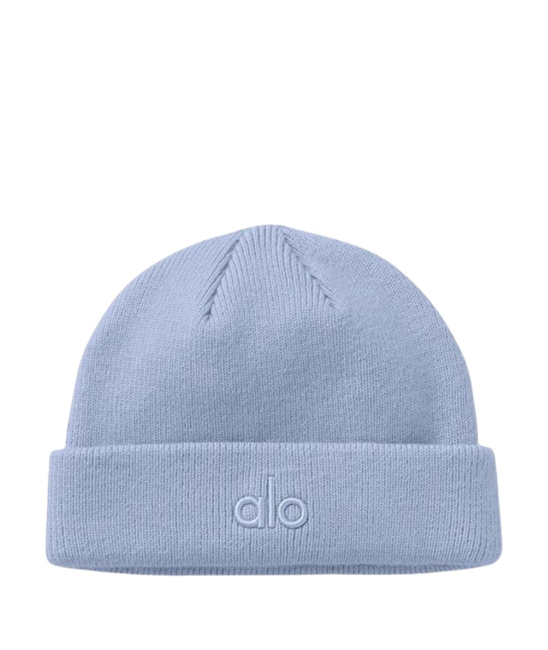 ALO YOGA Голубая шапка, фото 1