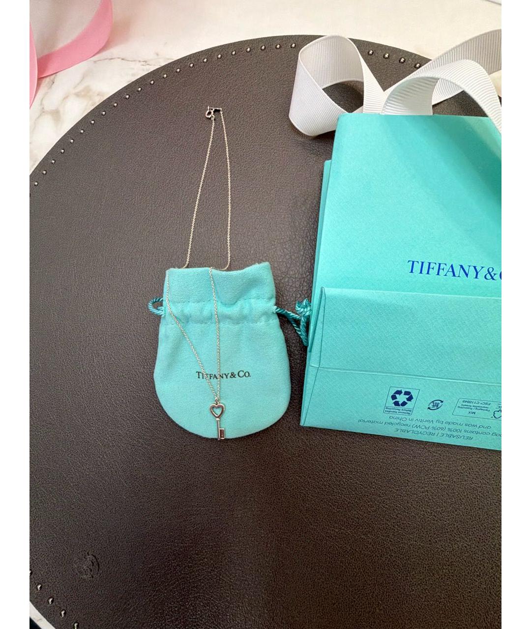 TIFFANY&CO Серебряная серебряная подвеска, фото 2