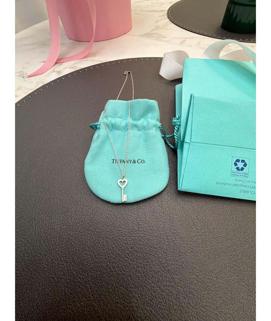 TIFFANY&CO Серебряная серебряная подвеска, фото 3