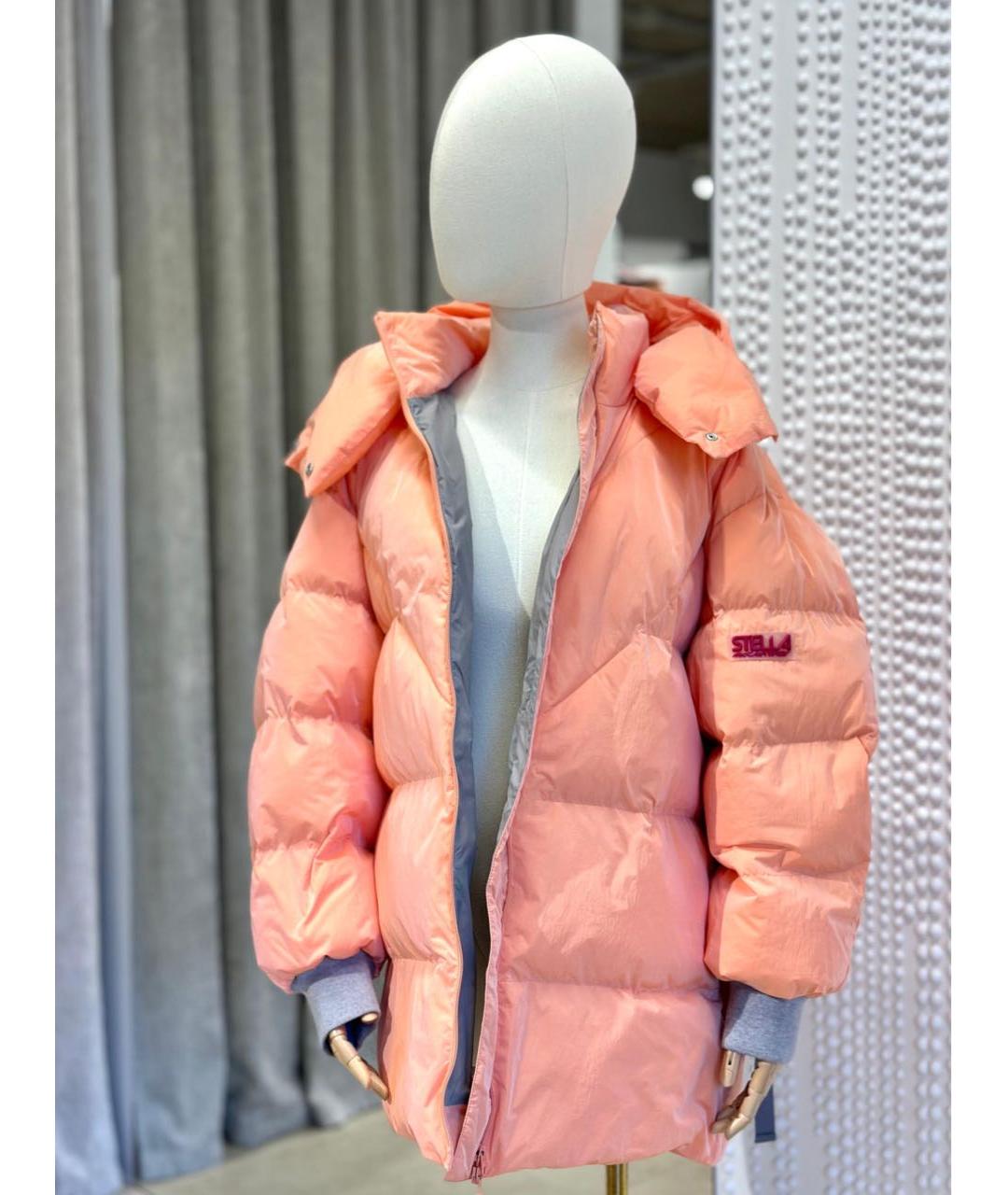 STELLA MCCARTNEY Коралловый пуховик, фото 3