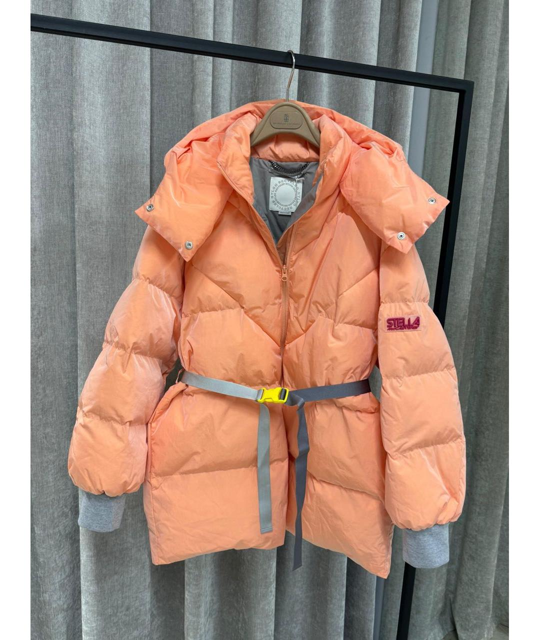 STELLA MCCARTNEY Коралловый пуховик, фото 2