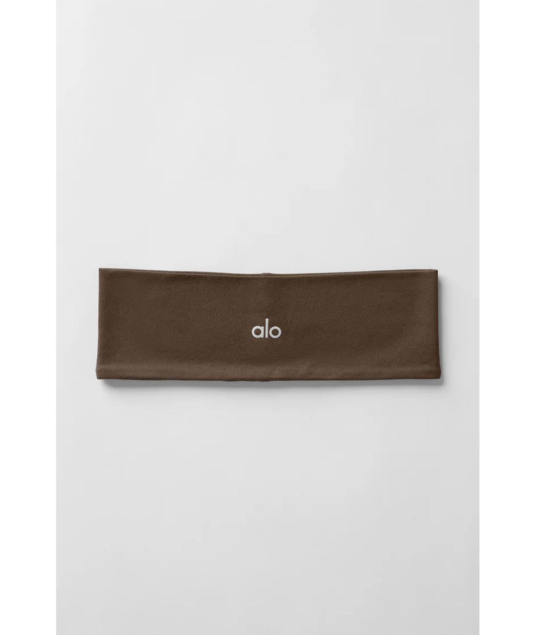 ALO YOGA Коричневая повязка, фото 4