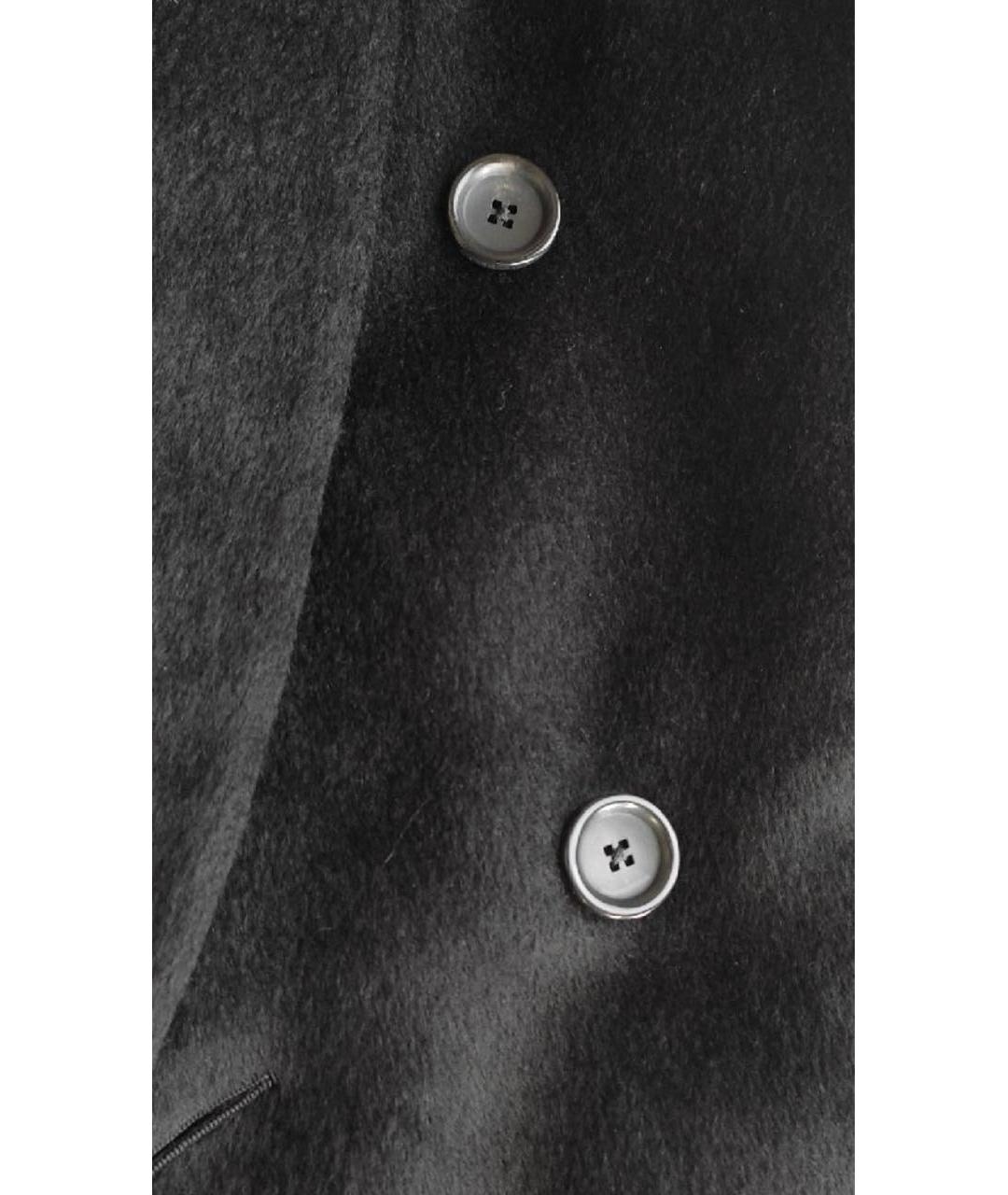 LOUIS VUITTON Черное шерстяное пальто, фото 6