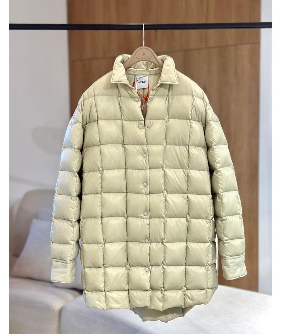 ASPESI Бежевая полиэстеровая куртка, фото 2