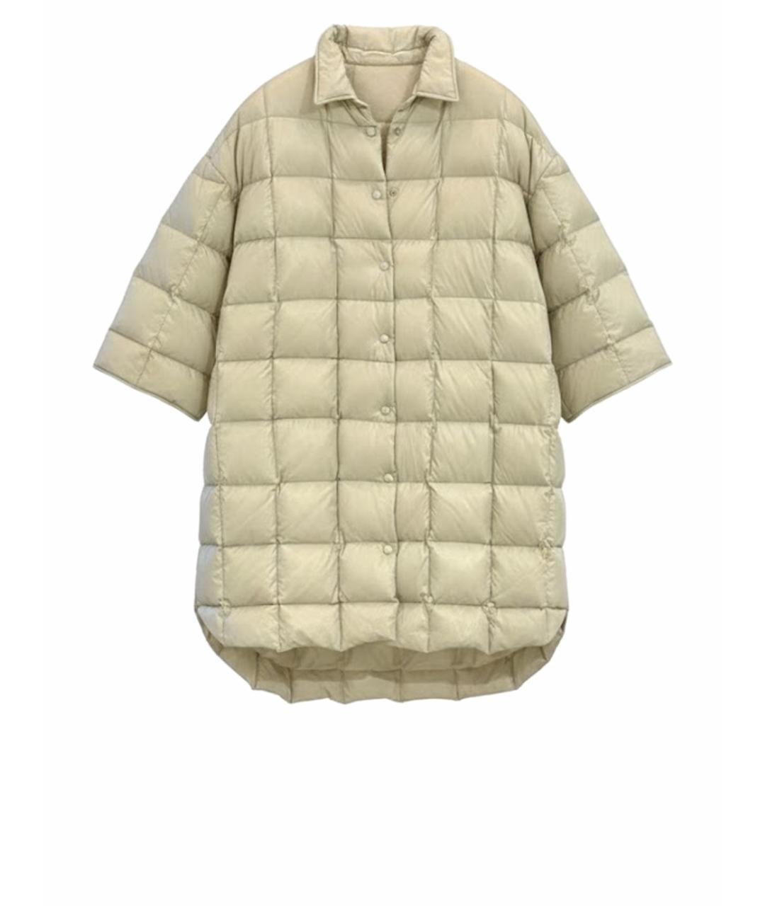 ASPESI Бежевая полиэстеровая куртка, фото 1