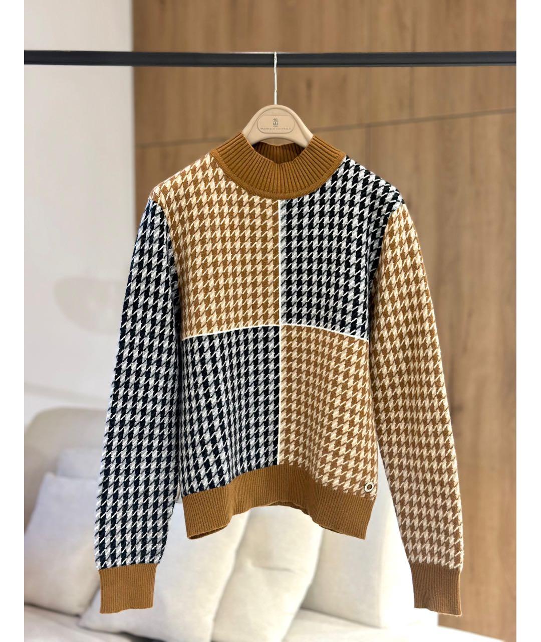 HERMES Мульти кашемировый джемпер / свитер, фото 3