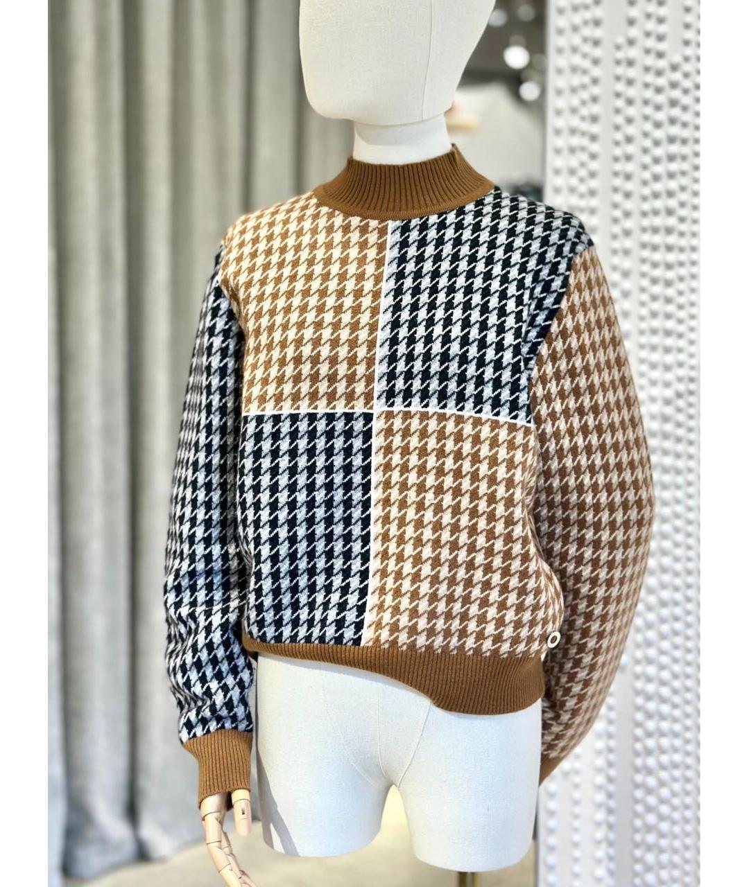 HERMES Мульти кашемировый джемпер / свитер, фото 2