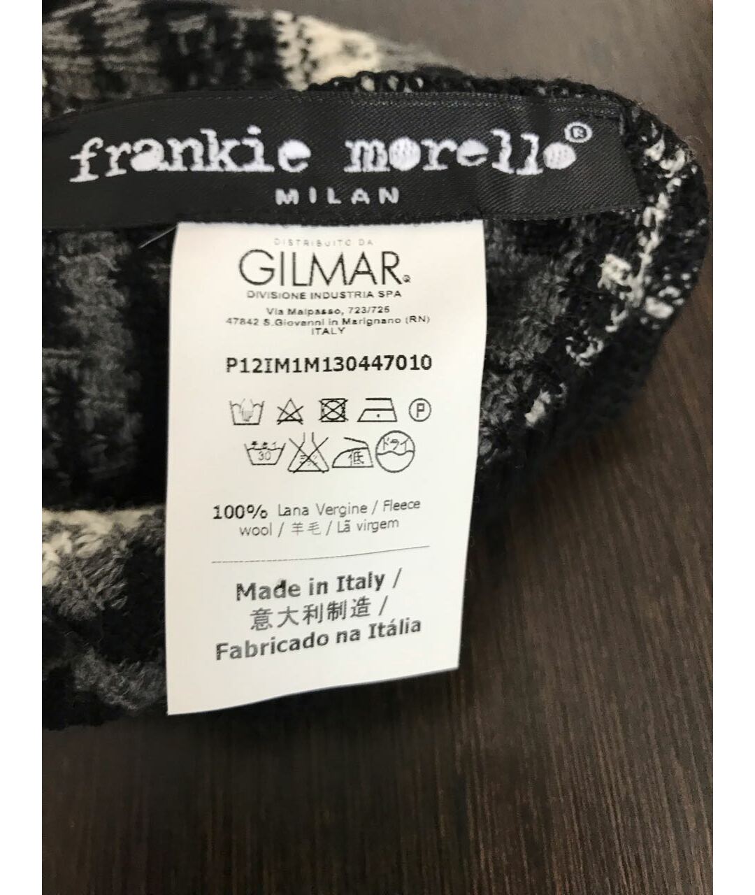 FRANKIE MORELLO Шерстяная шапка, фото 3