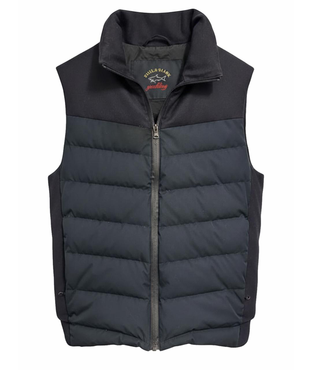 PAUL & SHARK Темно-синий полиэстеровый жилет, фото 1