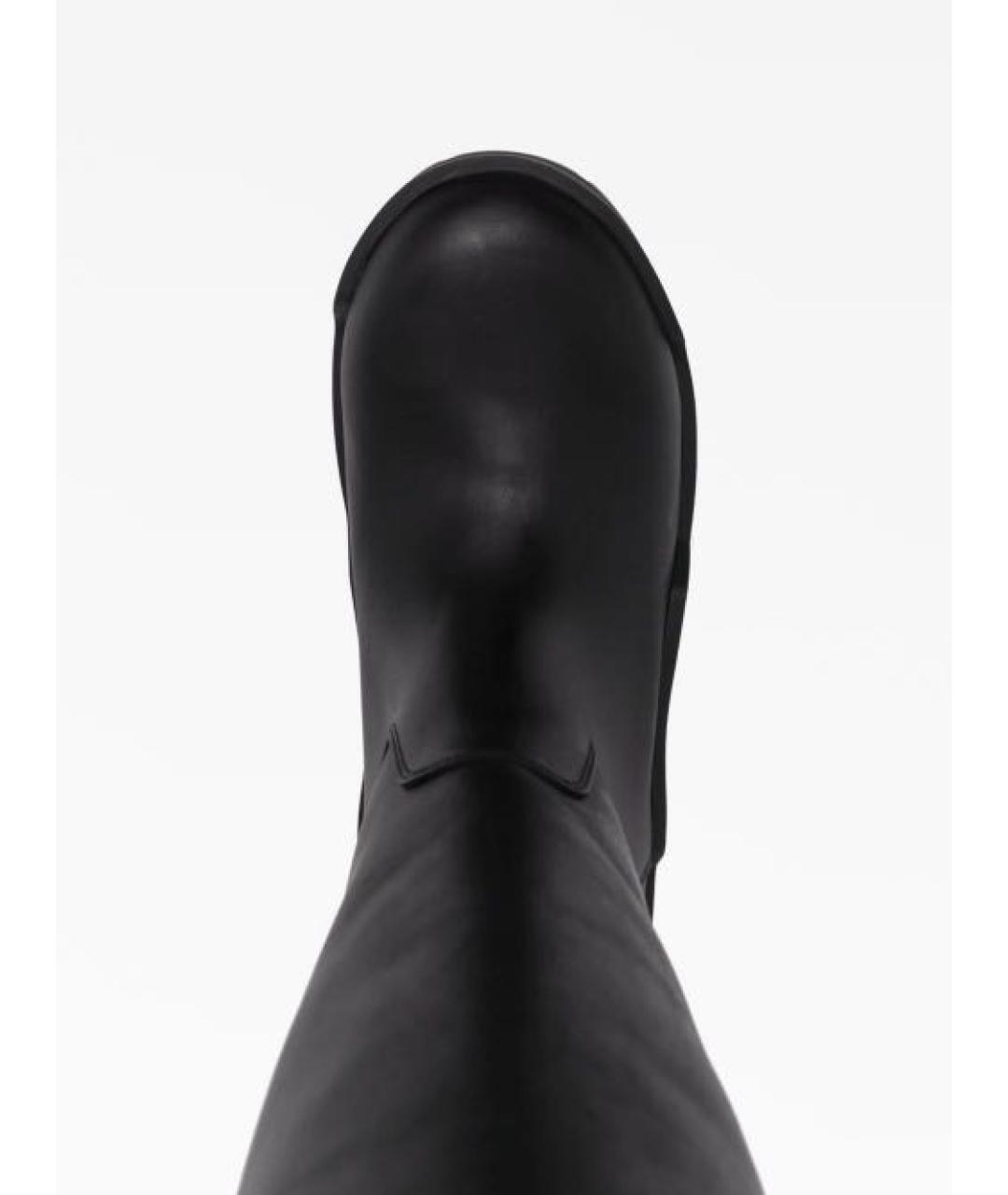 BALENCIAGA Коричневые кожаные высокие ботинки, фото 5