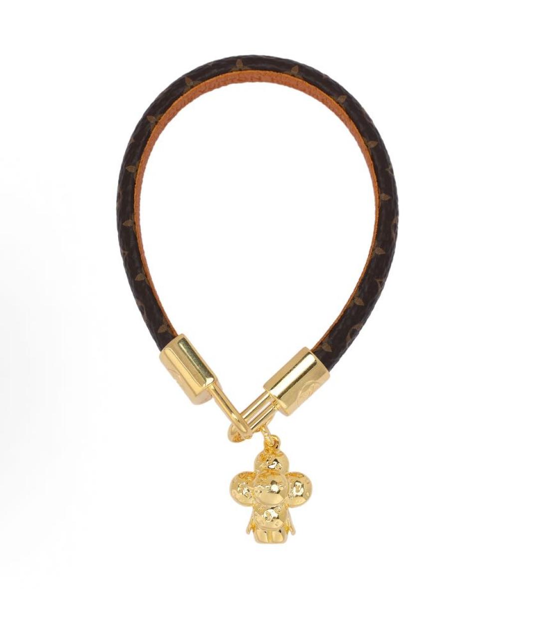 LOUIS VUITTON Коричневый браслет, фото 3