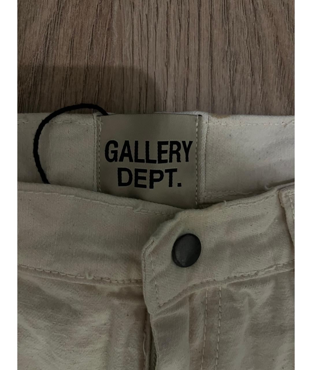 Gallery Dept Бежевые хлопковые джинсы, фото 3