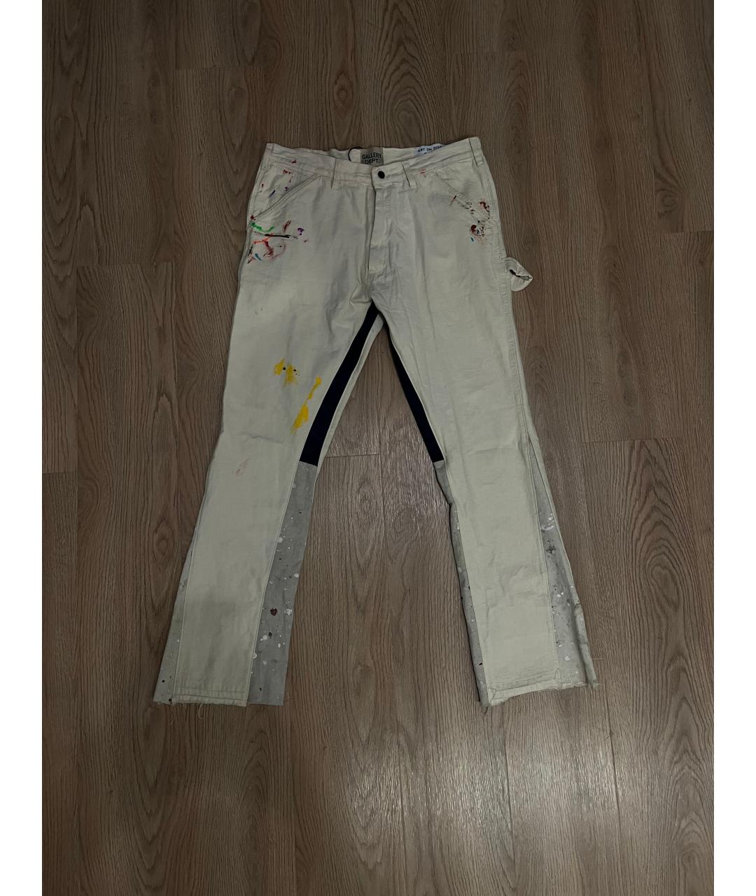 Gallery Dept Бежевые хлопковые джинсы, фото 7