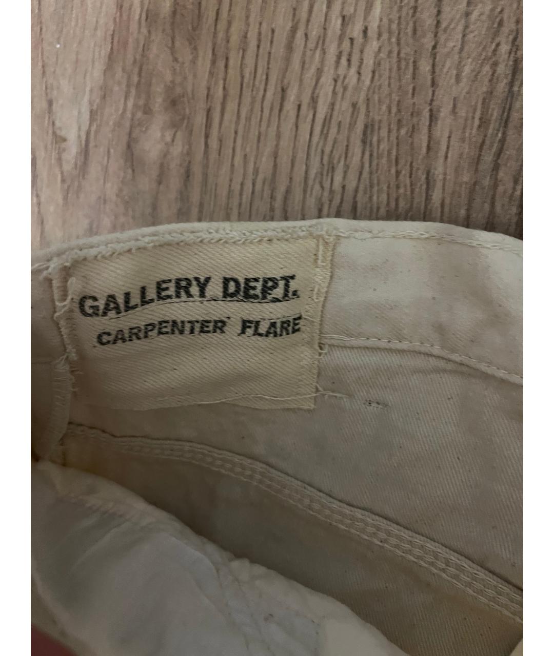 Gallery Dept Бежевые хлопковые джинсы, фото 5