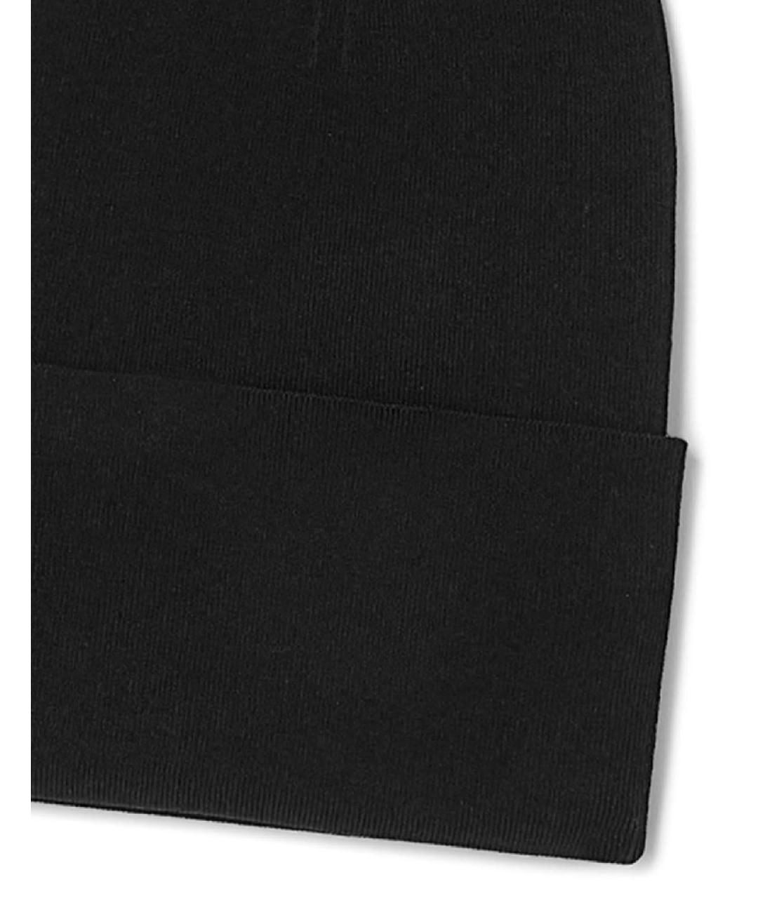 JIL SANDER Черная шапка, фото 2