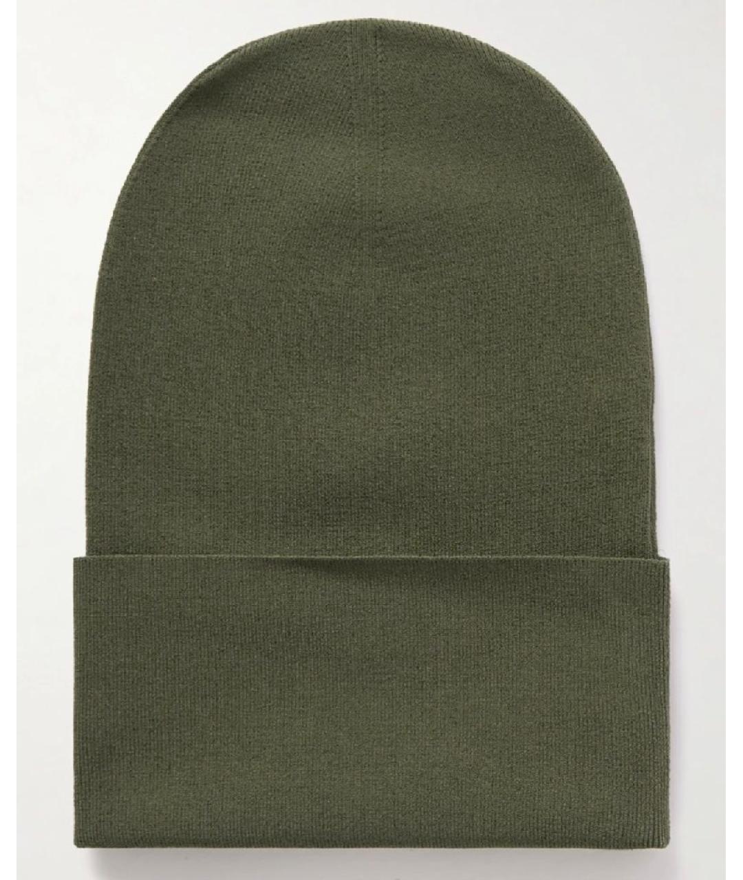 JIL SANDER Зеленая шапка, фото 7
