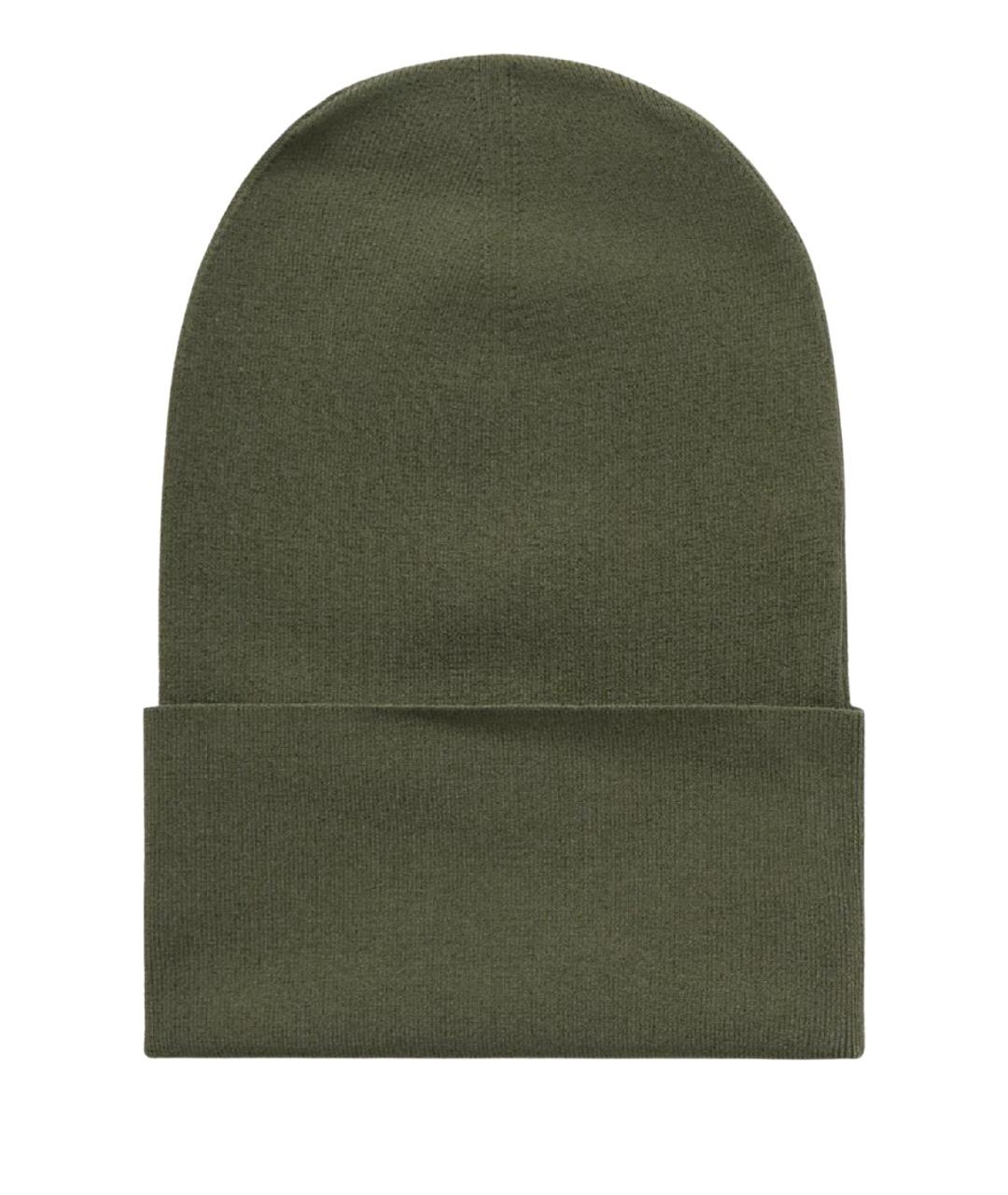 JIL SANDER Зеленая шапка, фото 1