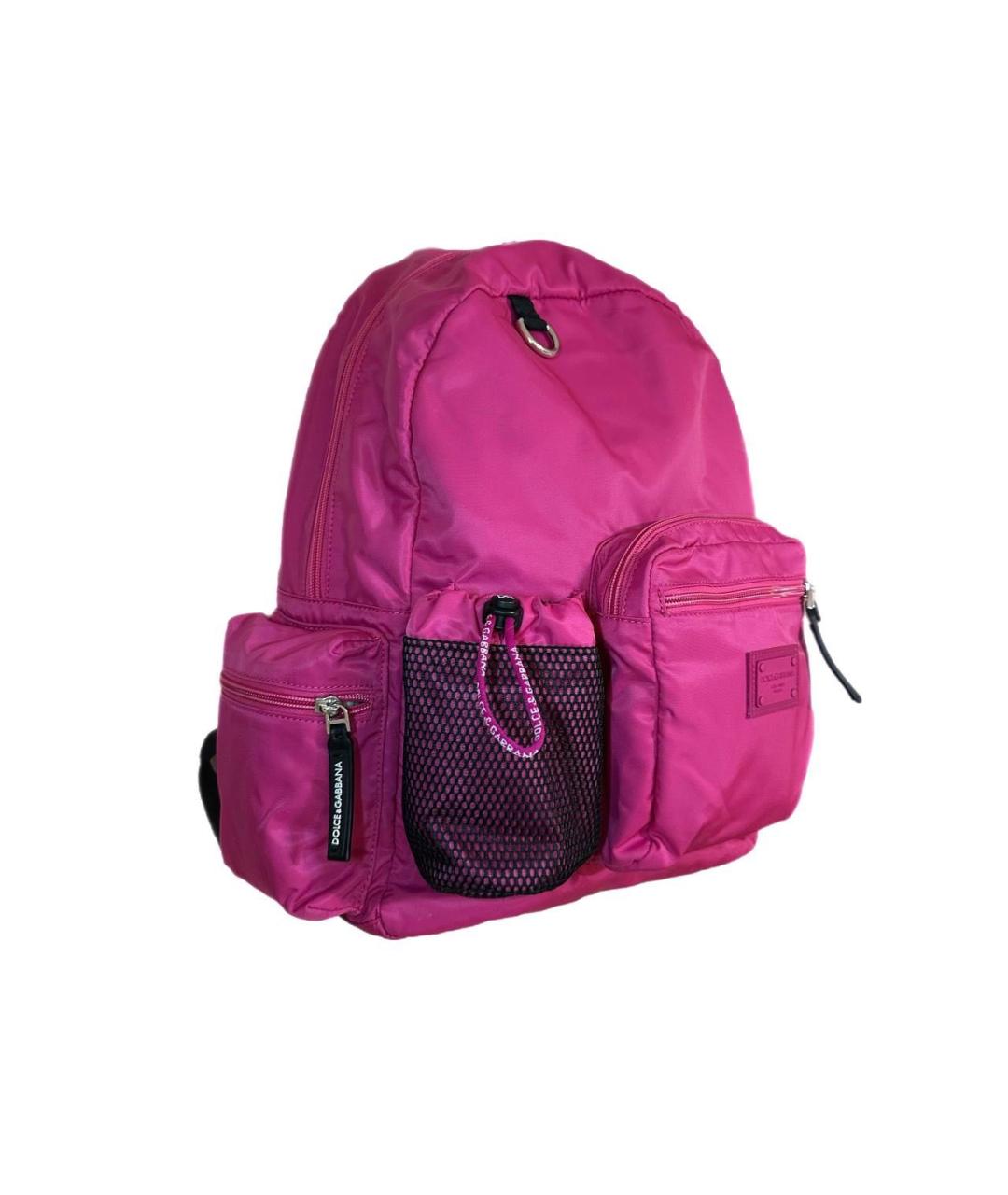 DOLCE&GABBANA Розовый рюкзак, фото 2
