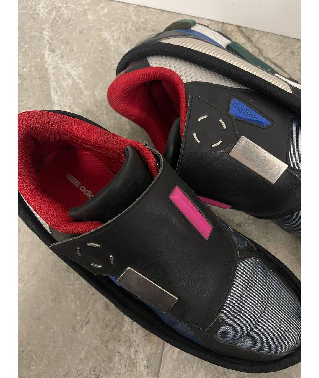 ADIDAS X RAF SIMONS Мульти кожаные низкие кроссовки / кеды, фото 2