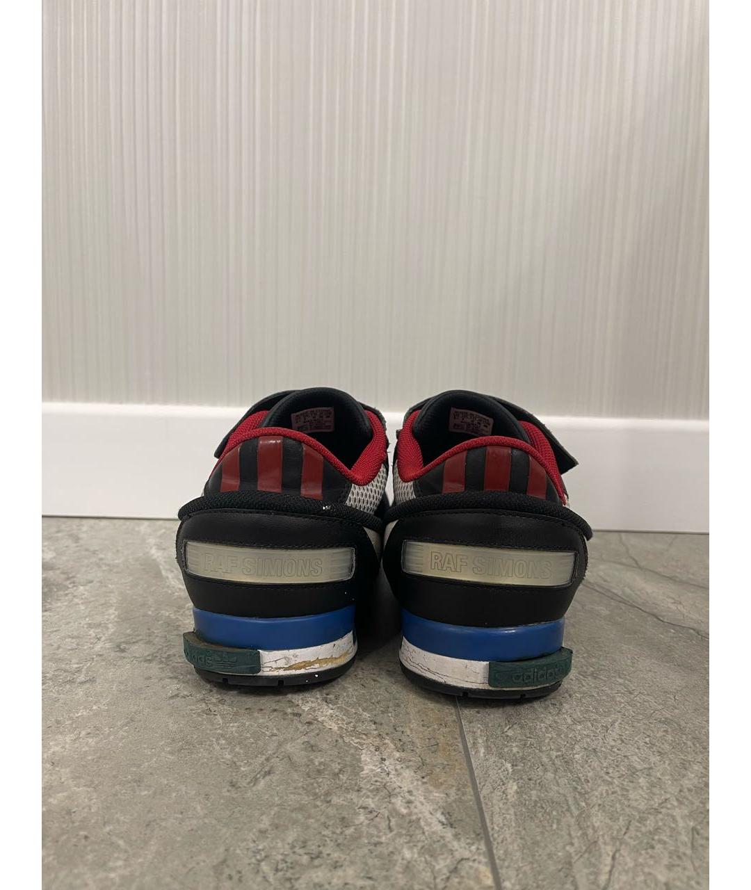 ADIDAS X RAF SIMONS Мульти кожаные низкие кроссовки / кеды, фото 3
