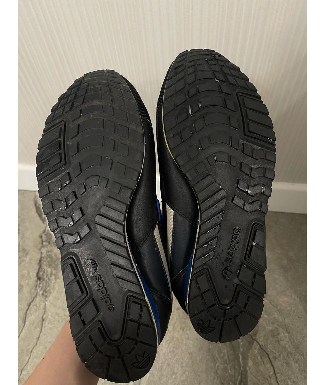 ADIDAS X RAF SIMONS Мульти кожаные низкие кроссовки / кеды, фото 4