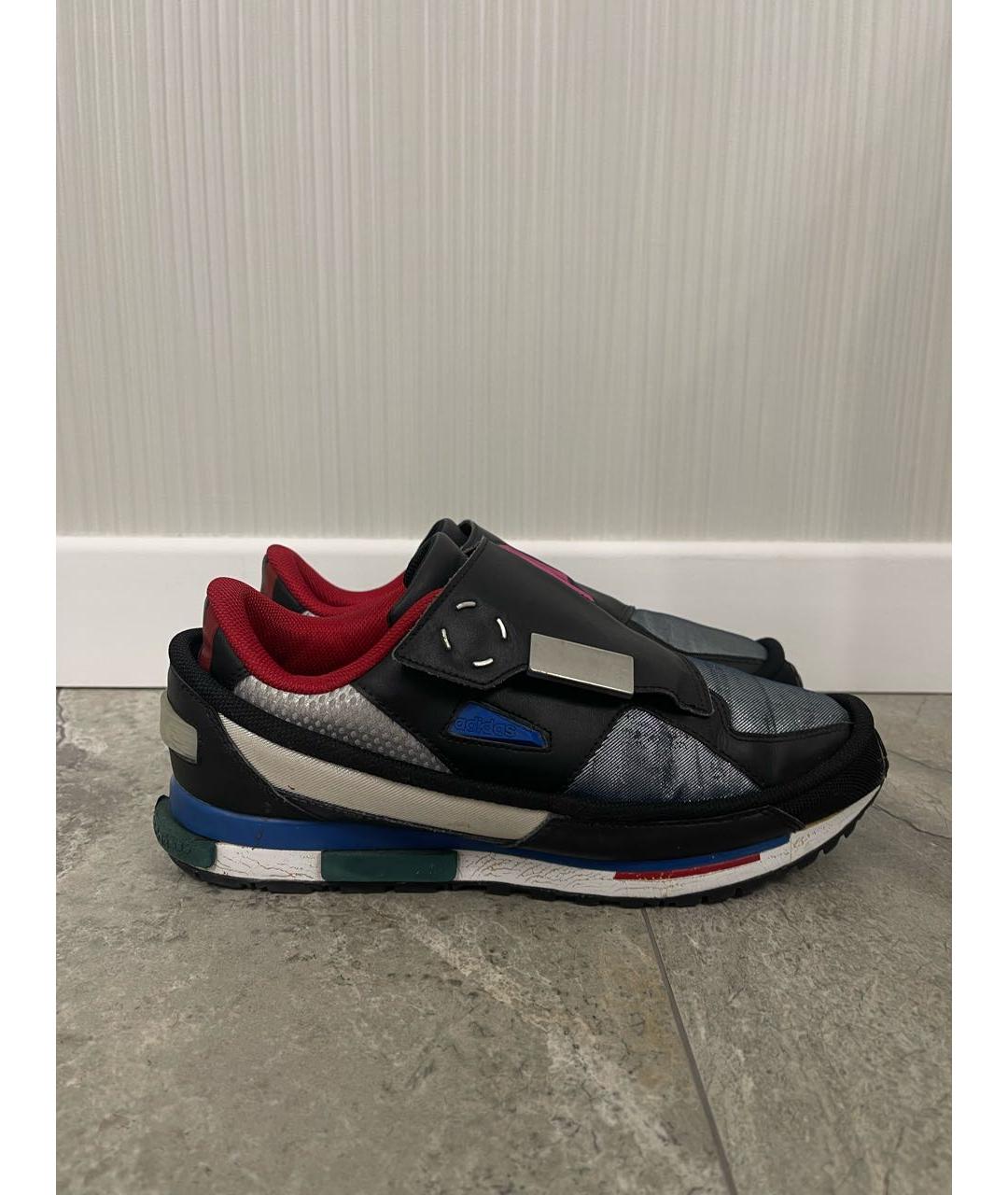 ADIDAS X RAF SIMONS Мульти кожаные низкие кроссовки / кеды, фото 5