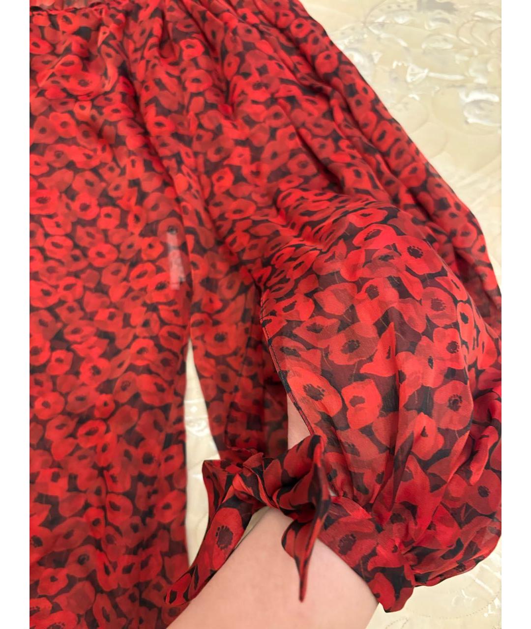 SAINT LAURENT Мульти шелковая блузы, фото 2