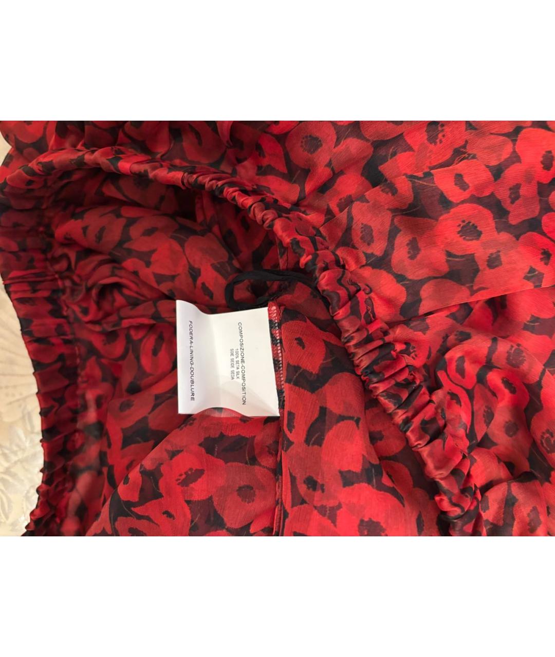 SAINT LAURENT Мульти шелковая блузы, фото 5