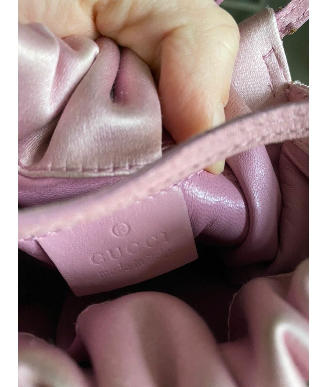 GUCCI Розовая сумка тоут, фото 4