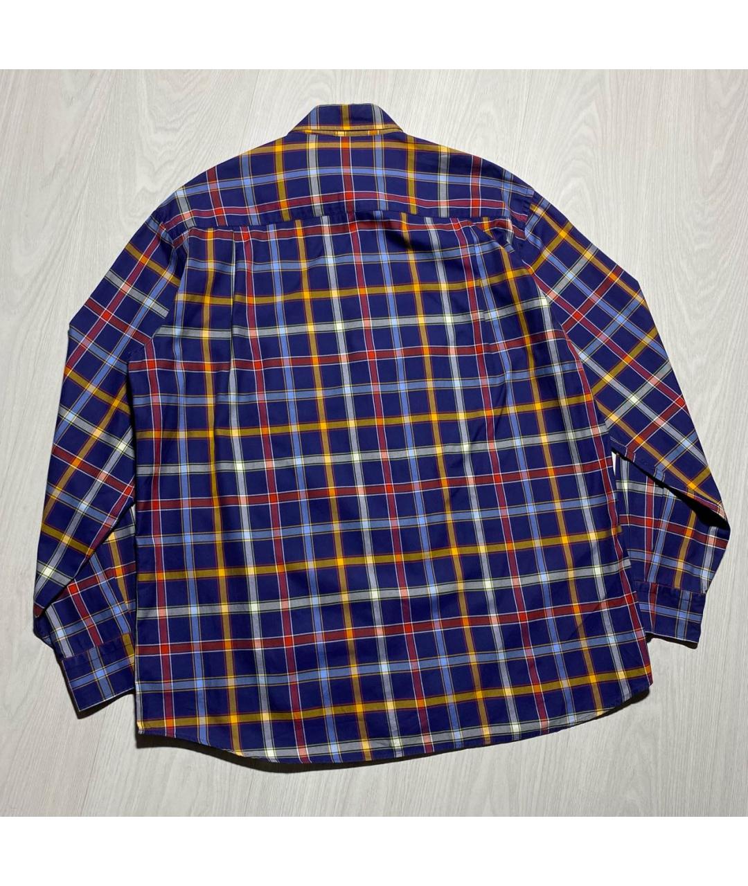 PAUL & SHARK Синяя хлопковая кэжуал рубашка, фото 6