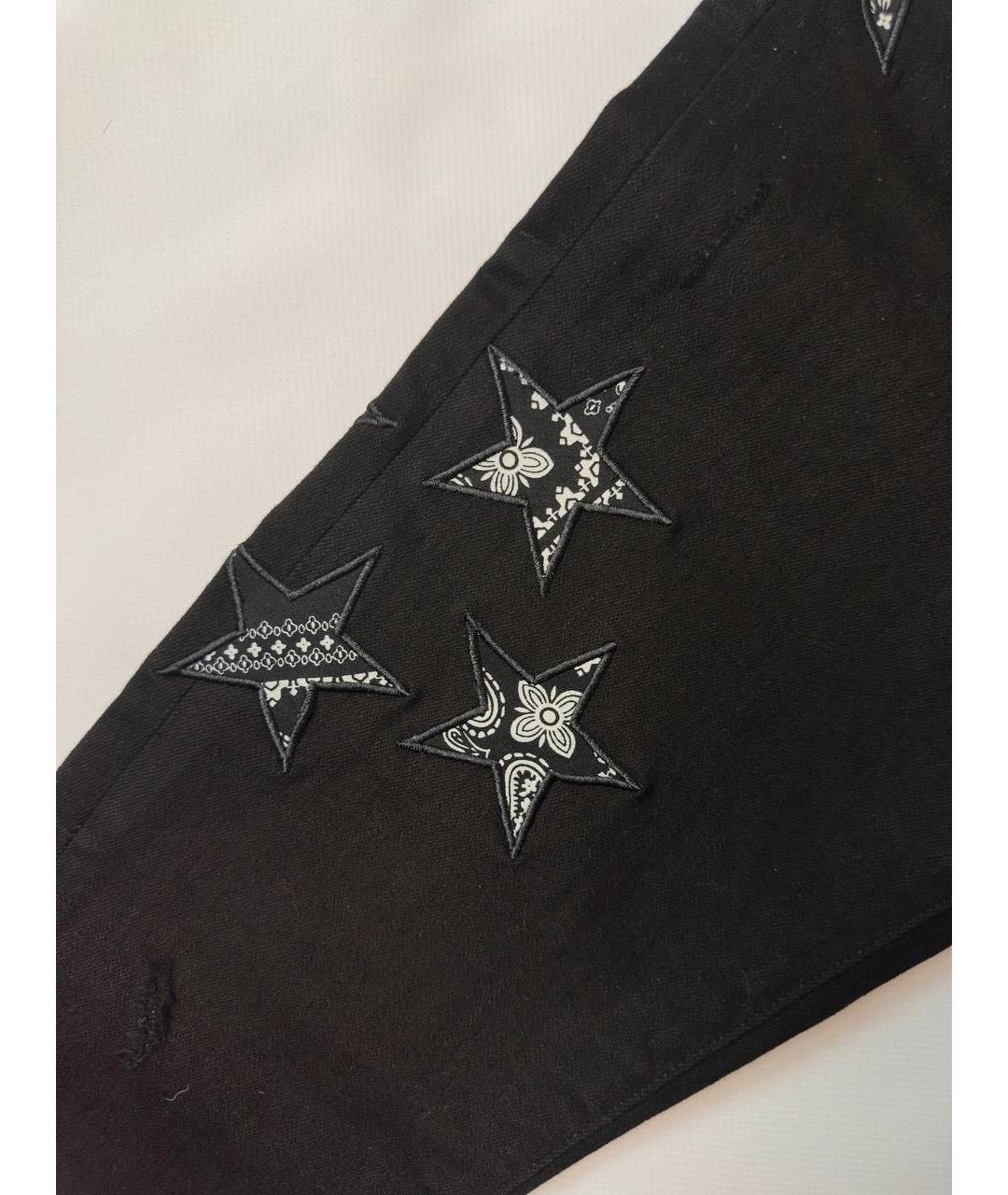 AMIRI Черные хлопко-эластановые джинсы скинни, фото 4