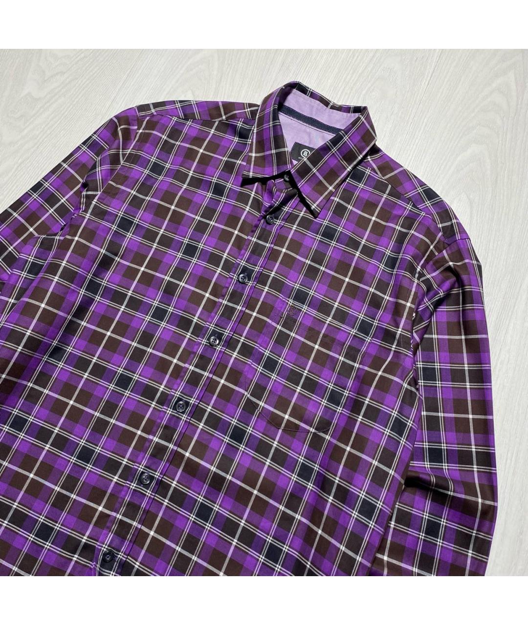 BOGNER Фиолетовая хлопковая кэжуал рубашка, фото 2