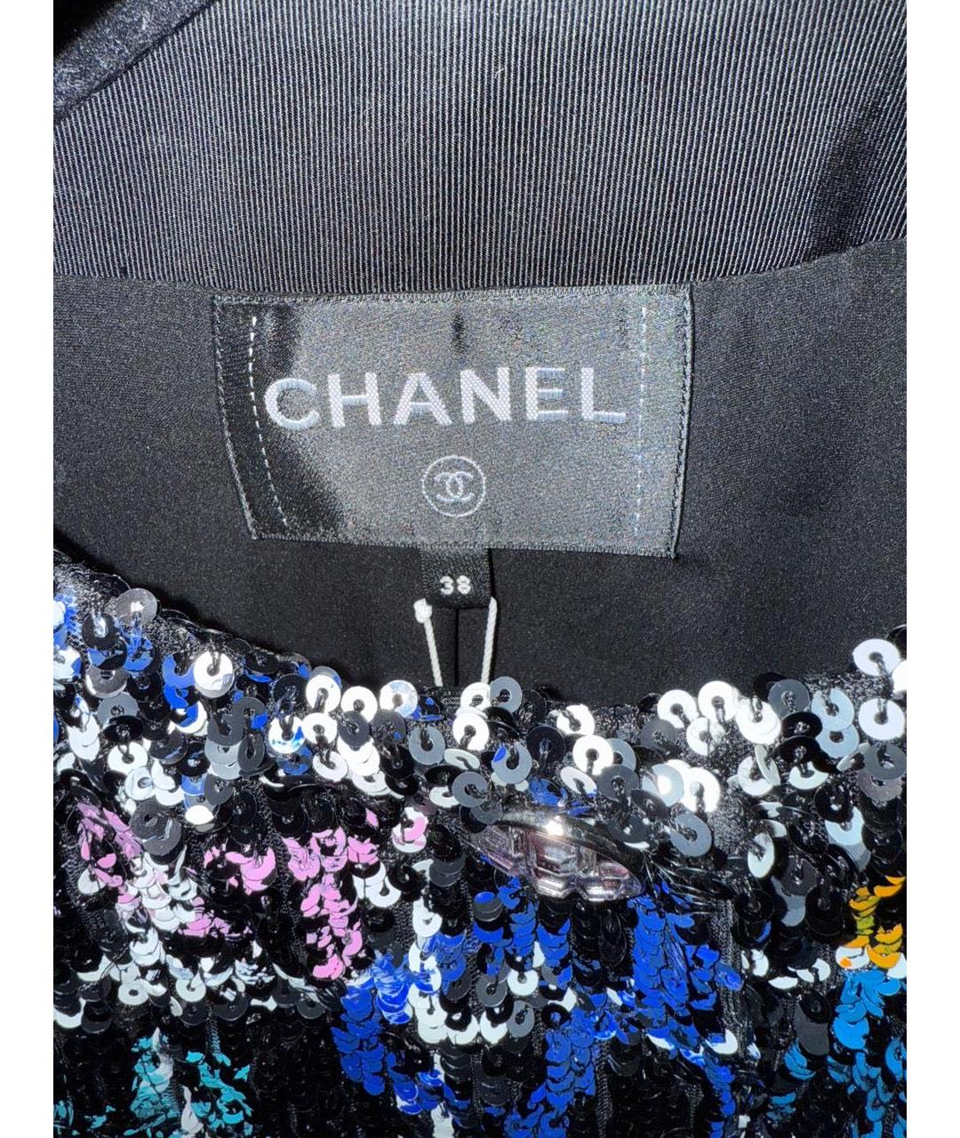 CHANEL Мульти твидовый жакет/пиджак, фото 3