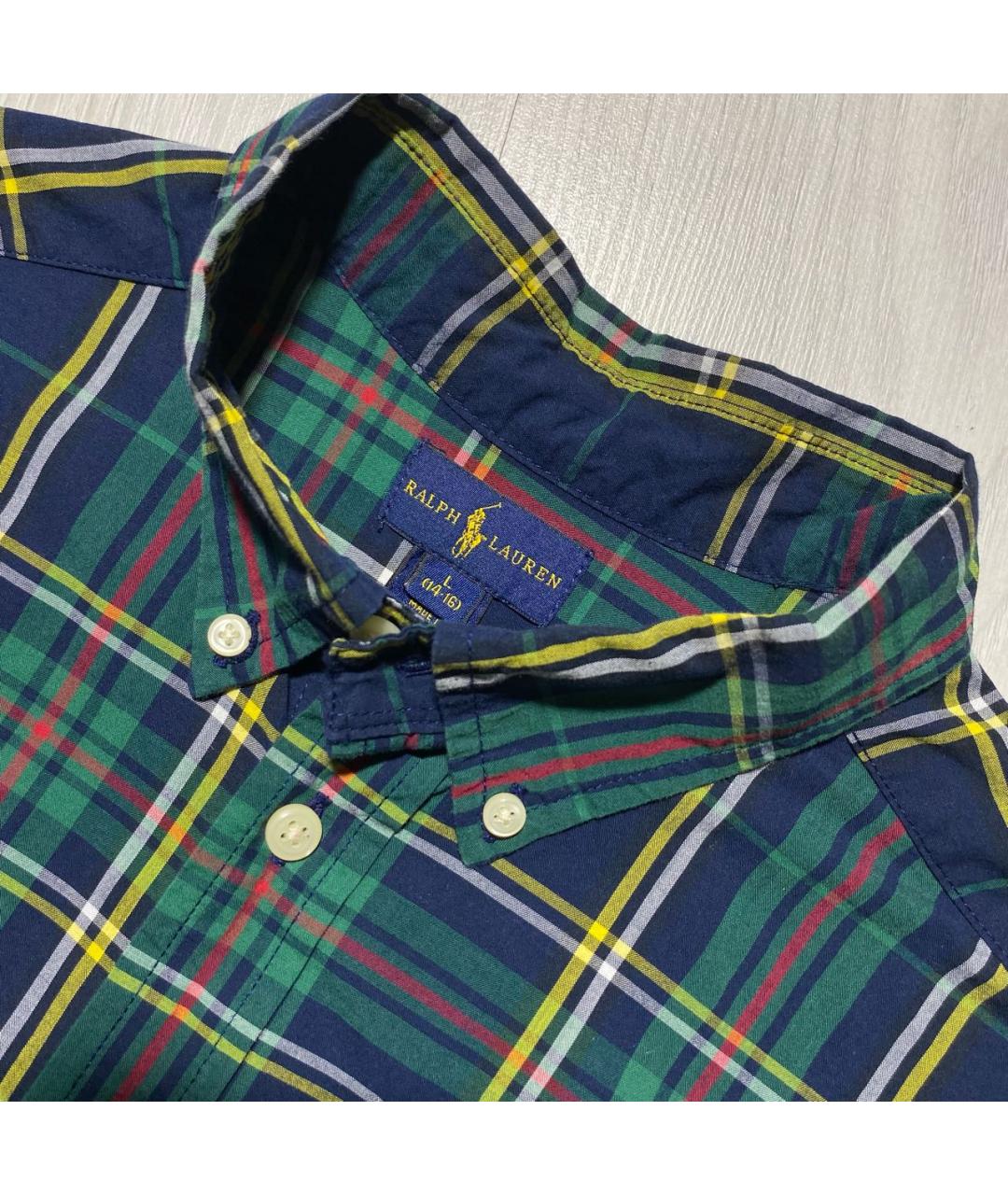 RALPH LAUREN KIDS Мульти хлопковая детская рубашка, фото 3