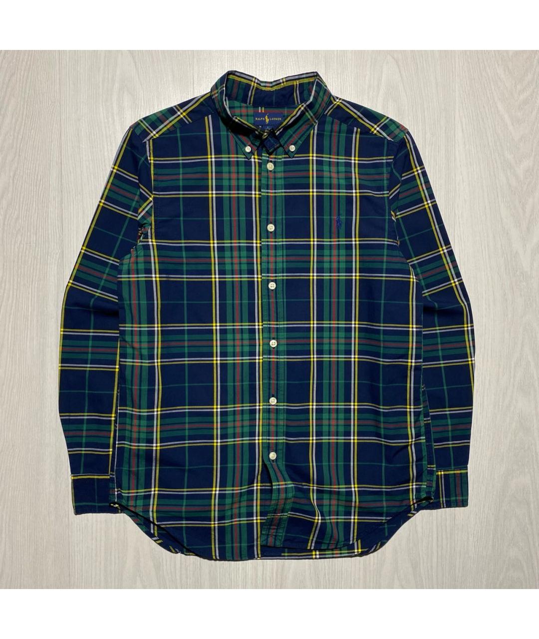 RALPH LAUREN KIDS Мульти хлопковая детская рубашка, фото 8