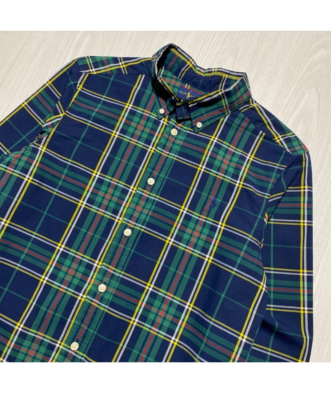 RALPH LAUREN KIDS Мульти хлопковая детская рубашка, фото 2