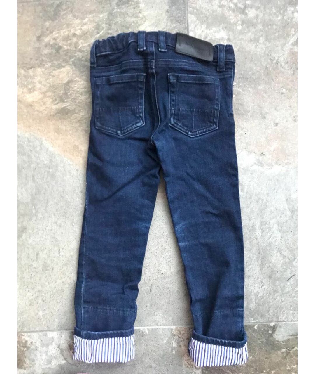MARNI Синие хлопковые детские джинсы, фото 2