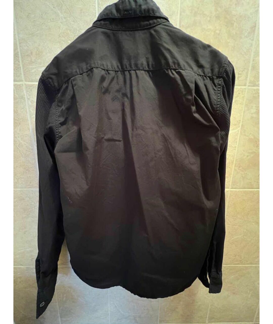 ANN DEMEULEMEESTER Черная хлопковая кэжуал рубашка, фото 2