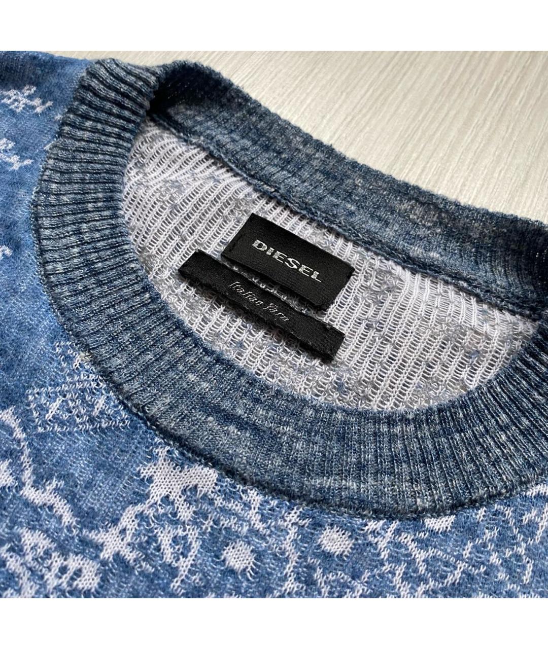 DIESEL Мульти хлопковый джемпер / свитер, фото 3