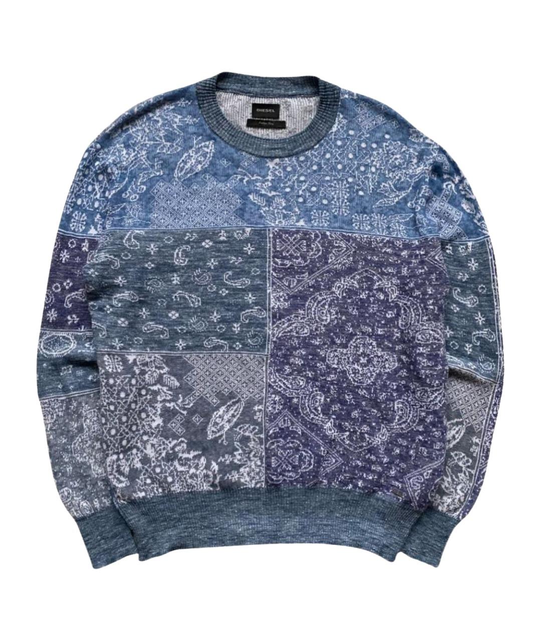 DIESEL Мульти хлопковый джемпер / свитер, фото 1
