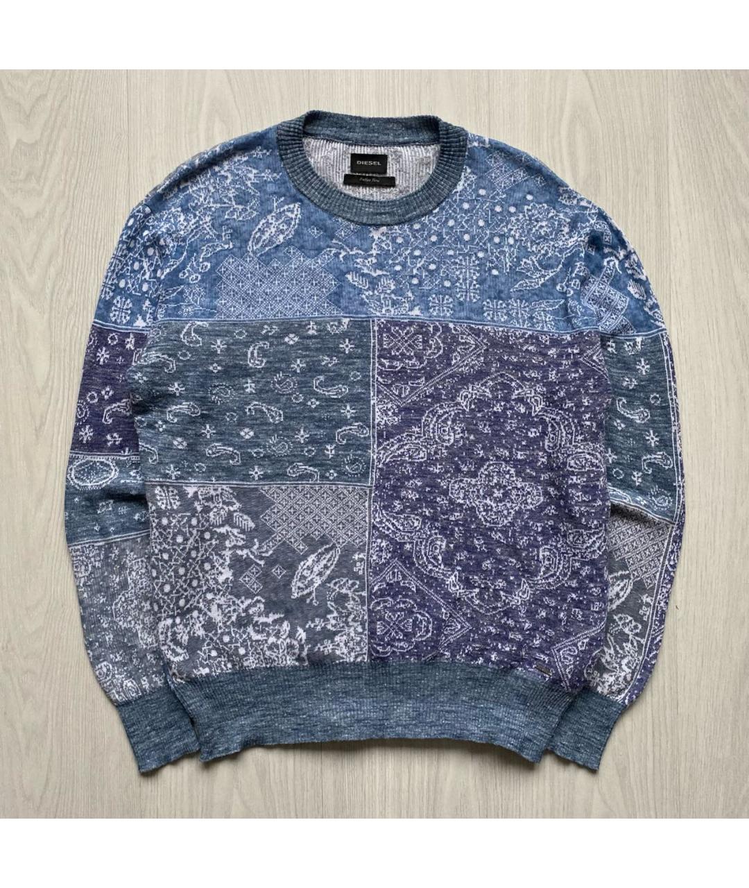 DIESEL Мульти хлопковый джемпер / свитер, фото 8
