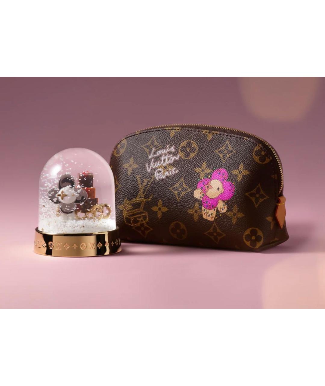 LOUIS VUITTON Мульти кожаная косметичка, фото 5