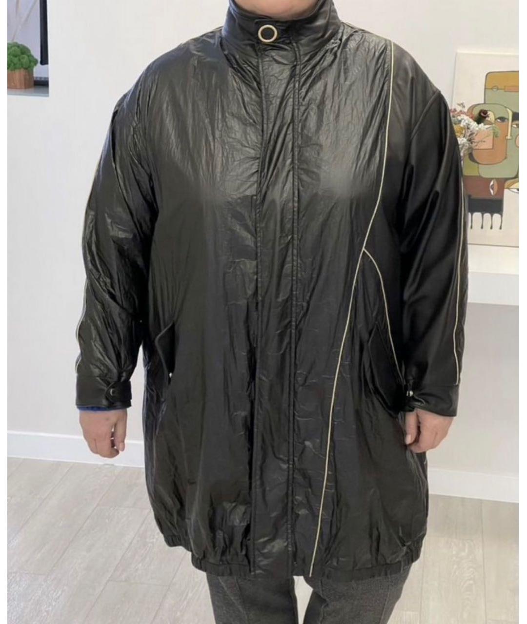 DIEGO M Черная кожаная куртка, фото 6