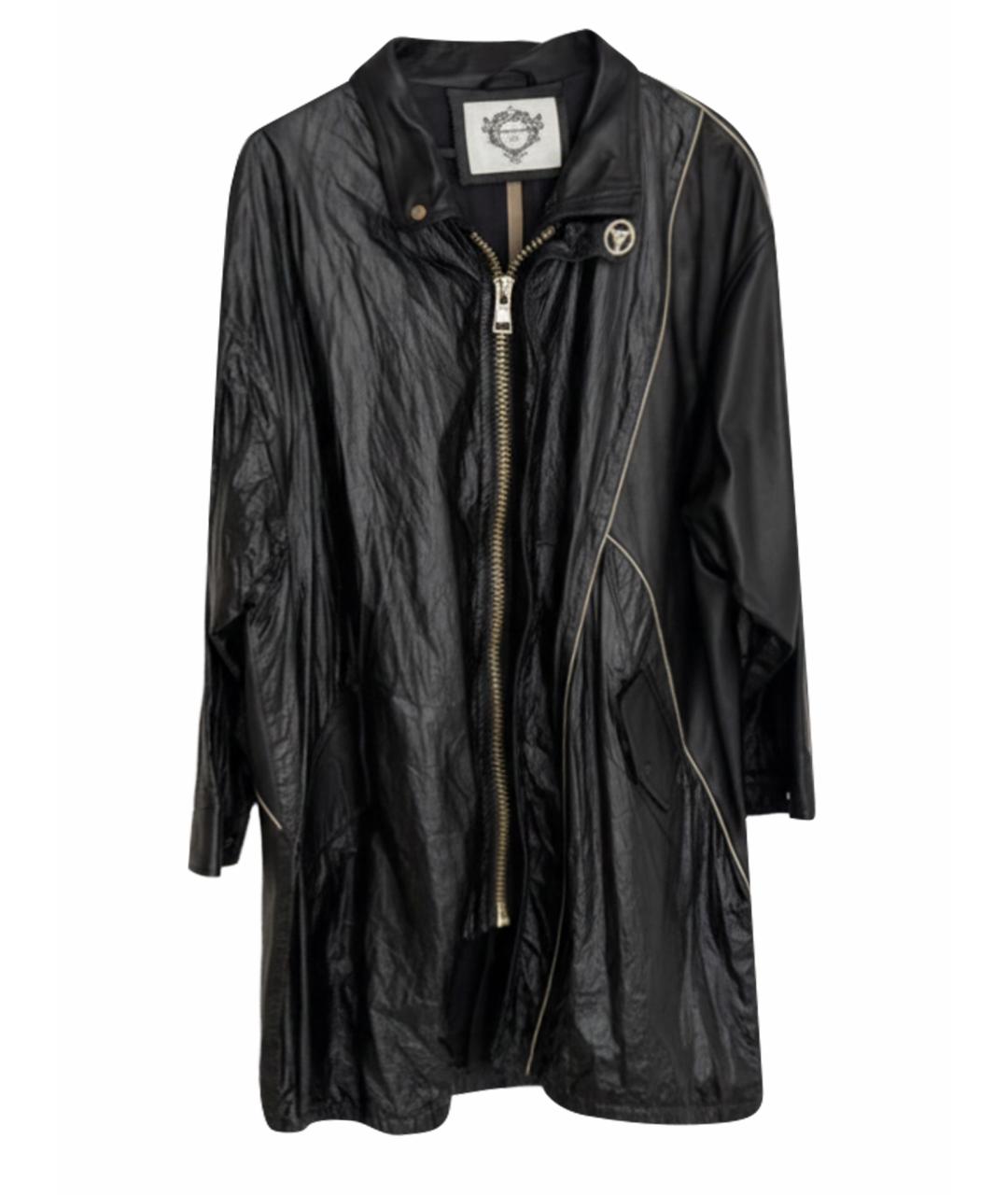 DIEGO M Черная кожаная куртка, фото 1