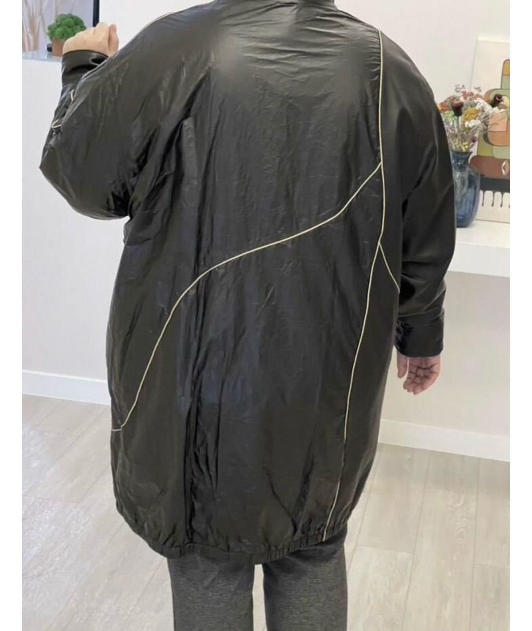 DIEGO M Черная кожаная куртка, фото 2