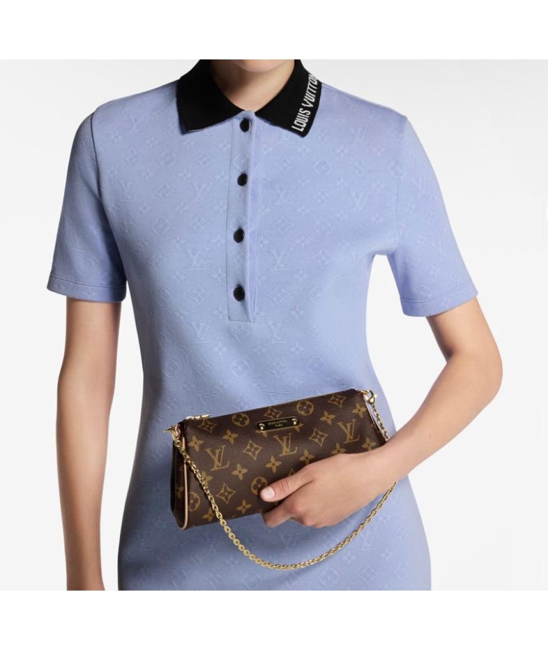 LOUIS VUITTON Коричневая сумка через плечо, фото 5