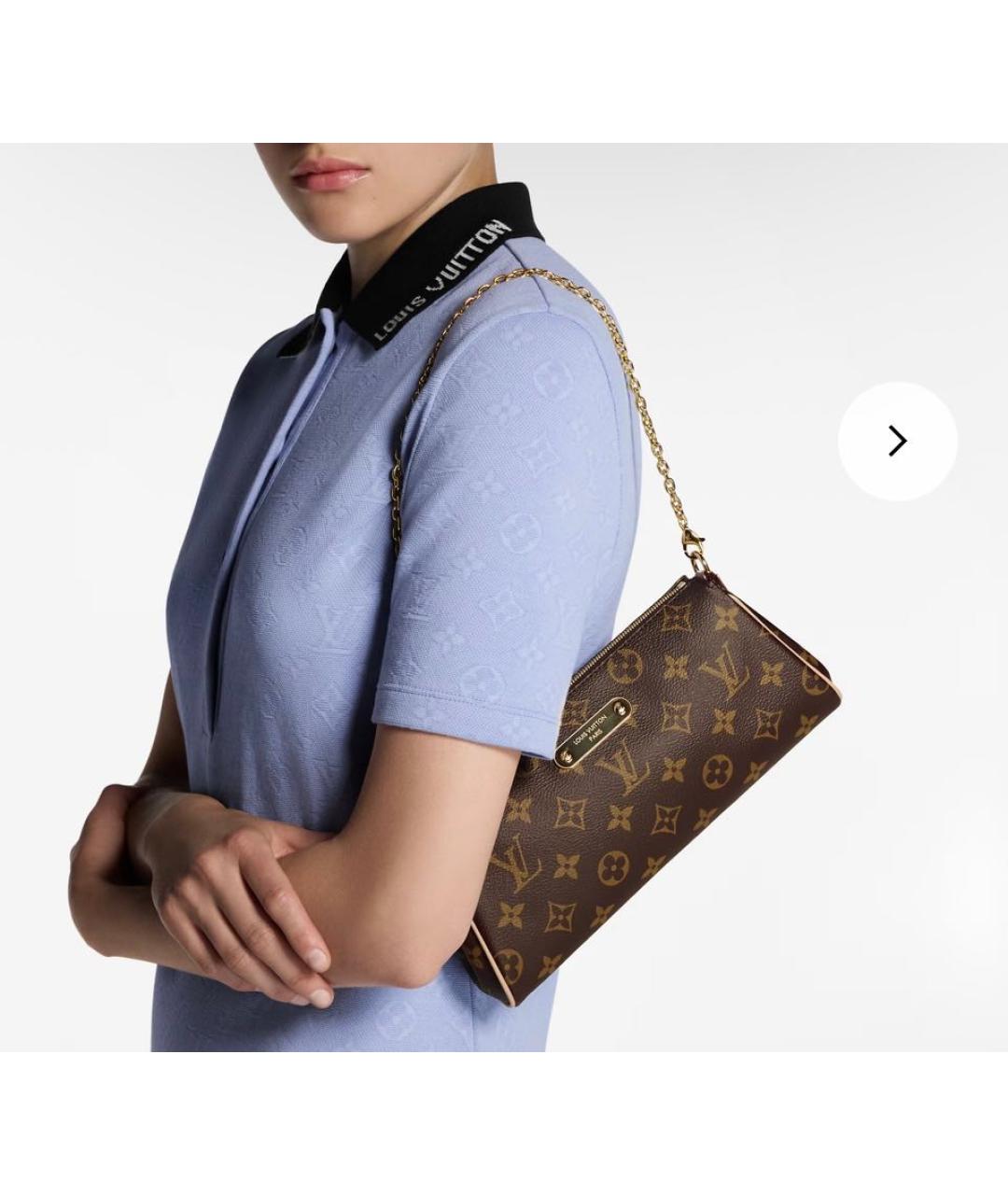 LOUIS VUITTON Коричневая сумка через плечо, фото 2