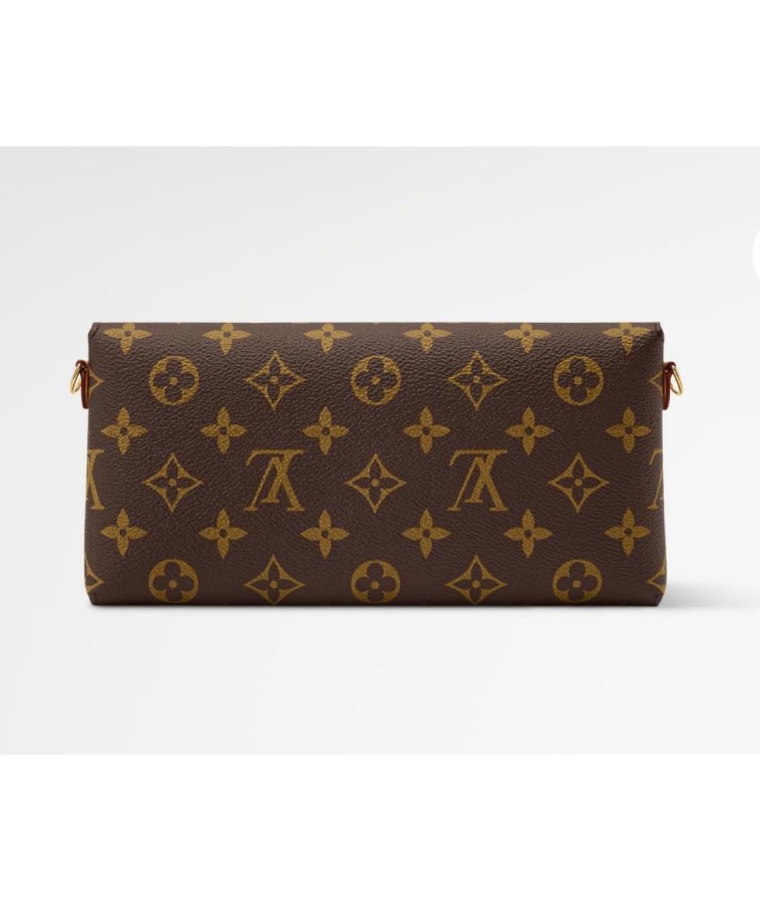 LOUIS VUITTON Коричневая сумка через плечо, фото 4