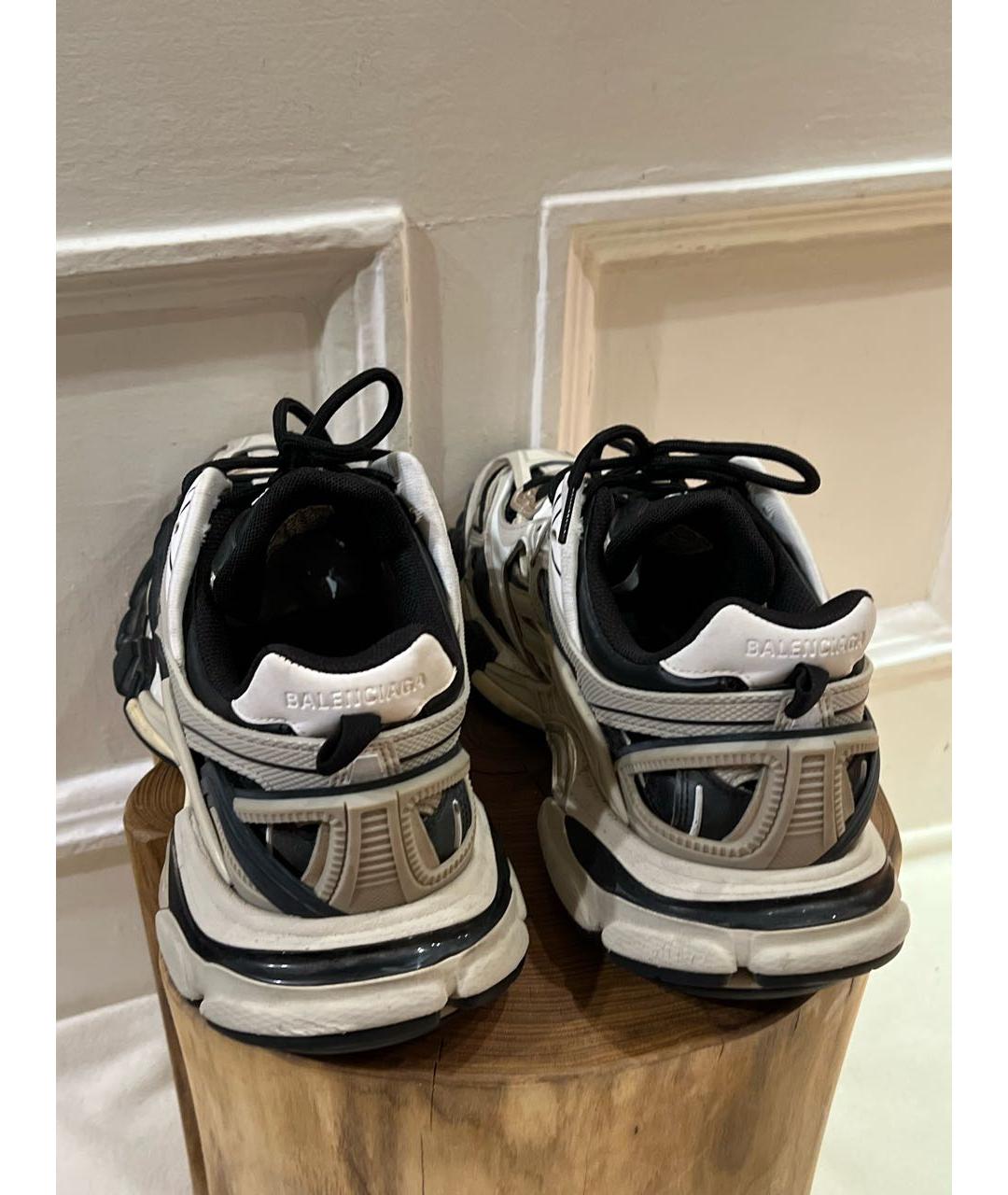 BALENCIAGA Мульти текстильные низкие кроссовки / кеды, фото 4