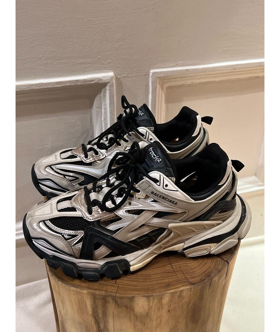 BALENCIAGA Мульти текстильные низкие кроссовки / кеды, фото 6